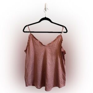 Express Mauve Cami Blouse Size L | Trendy & Elegant | Summer Staple